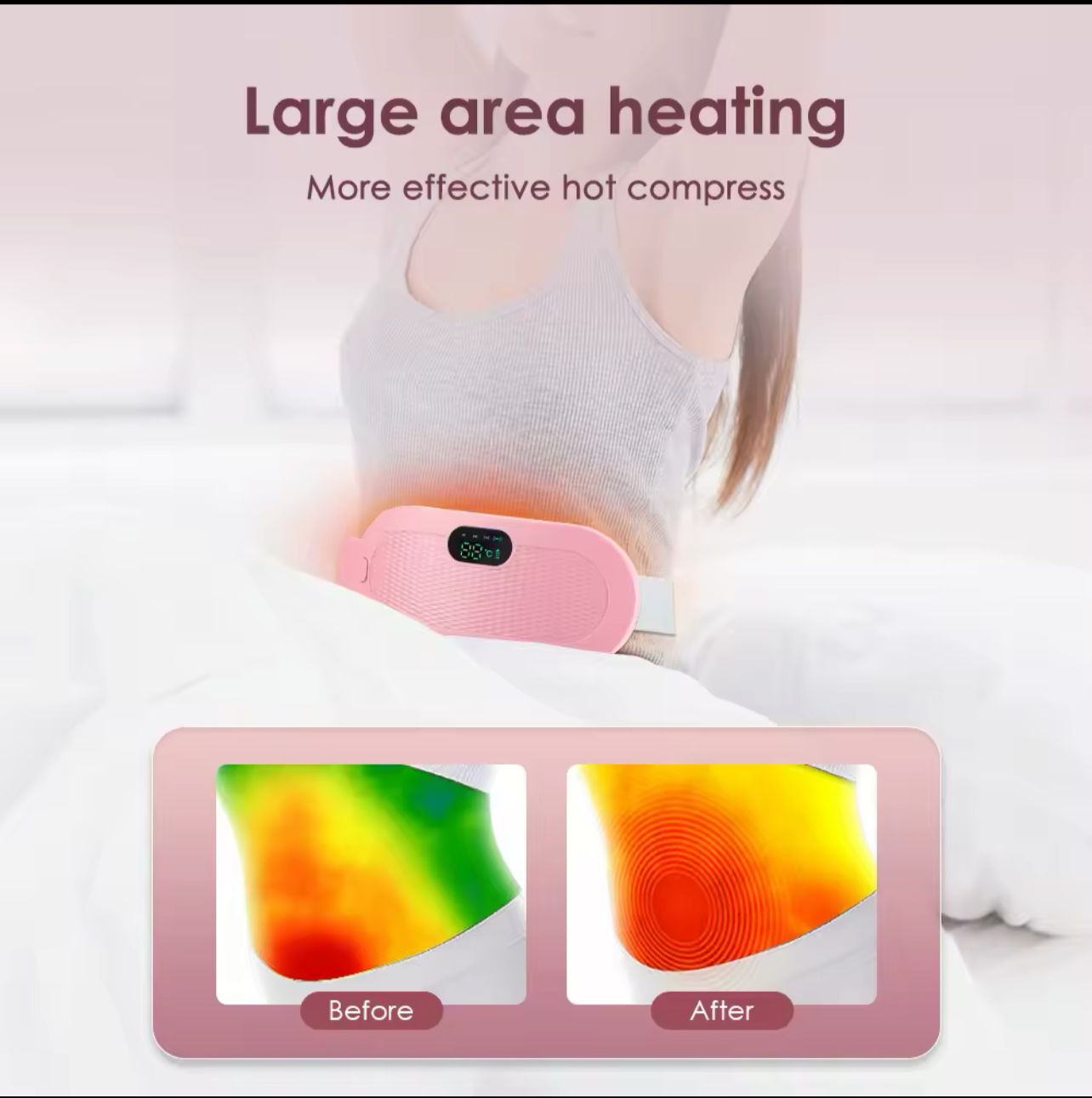 HUMAN STORE™ Masajeador térmico para cólicos menstruales.