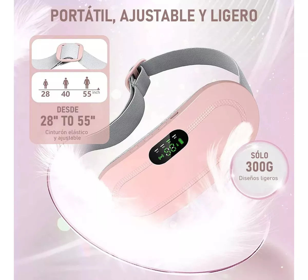 HUMAN STORE™ Masajeador térmico para cólicos menstruales.